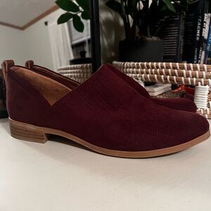 Dr. Scholl’s Ruler Shootie Maroon/Redwood Slip-On Size 6.5M